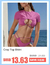 Imagem do Vintage retro biquíni retalhos maiô tanga brasileira sexy banho feminino