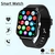 Smartwatch com chamada por voz para homens e mulheres, monitoramento de saúde, IP68 impermeável, notificação inteligente, assistente, novo, 2022