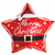 Globo Estrella Navidad Metalizado 45cm - comprar online