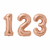 Globo Numero Rose Gold 100cm - Promo 50u - comprar online