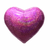 Globo Corazon Glitter Metalizado 45cm