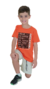 Imagem do Conjunto Infantil Masculino Estampa Letreiro de Destinos Rei Rex