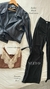 Jacket Black Simil Cuero
