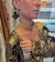 Choker dorado rígido