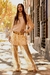 Pantalón Inés dorado - comprar online