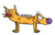 Sticker CatDog