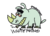 Sticker White Rhino - comprar online