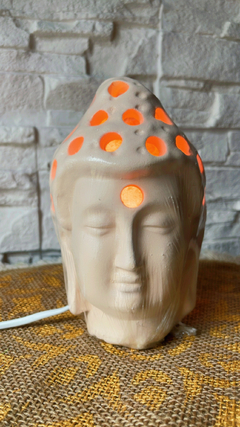 Lámpara. de sal. Cabeza Tibetano