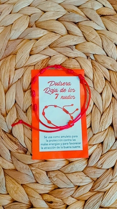 Pulseras de hilo - 7 Nudos - comprar online