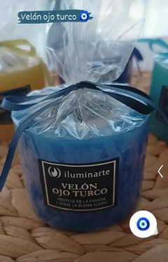 Velón Ojo Turco Aromático - comprar online