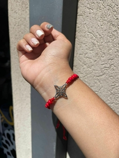 Pulseras de hilo - Nudo de Bruja