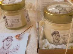 Kit Você é meu colo (Vela Perfumada)