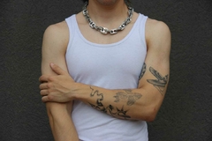 Collar chapitas
