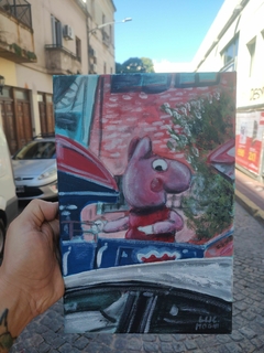 Peppa Pig dió un giro de cabeza en trencito (obra original) - comprar online