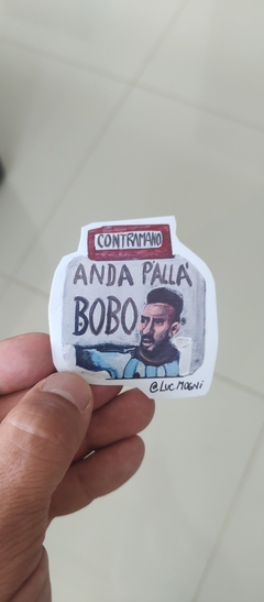 Sticker pack x 3 motivos / Anda palla bobo - comprar online