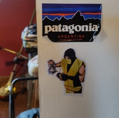 Sticker pack x 3 motivos / Scorpion tomando mate - comprar online