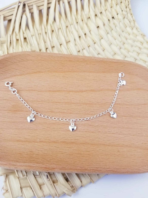 Pulseira infantil coração - comprar online
