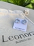 Brinco Leonora cristal redondo - comprar online