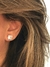 Brinco Leonora cristal redondo - loja online