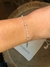 Imagem do Pulseira infantil de bolinha em prata 925