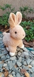 Coelho Realista Amigurumi 26cm Bege