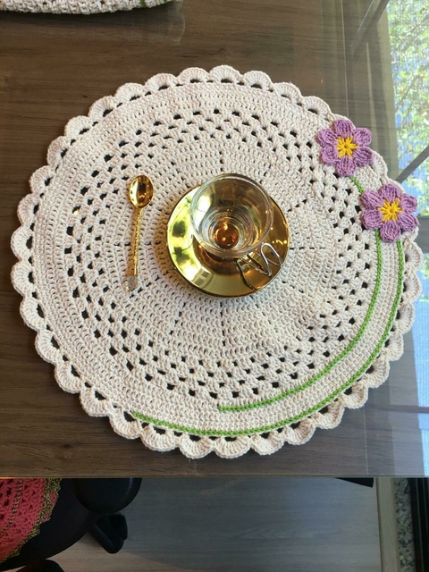 Jogo Sousplat 6 peças