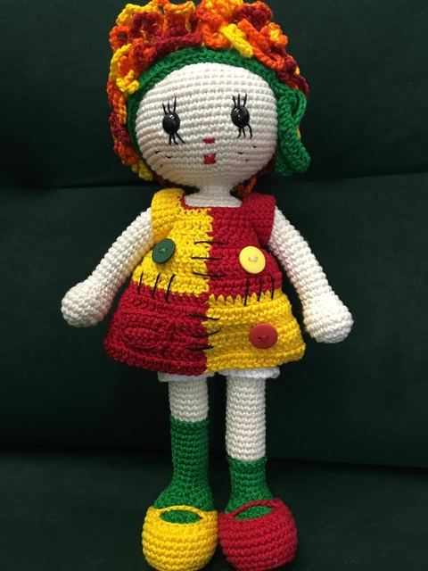 Boneca Emília 35cm