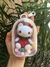 Chaveiro Bolsinha Hello Kitty Morangunho - comprar online
