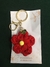 Chaveiro Flor Fio de Malha - comprar online
