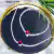 Choker Riviera com Gota de Zircônia Vermelha