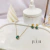 Conjunto de Cristais em Gota - By Juuh Store