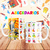 TAZAS DE PLASTICO ABECEDARIO