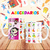 TAZAS DE PLASTICO ABECEDARIO - tienda online