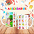 Imagen de TAZAS DE PLASTICO ABECEDARIO