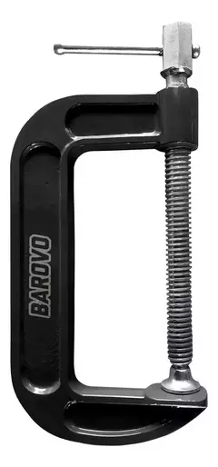 Prensa Tipo G 4p 100mm Sargento Fundicion Profesional Barovo X 2UNIDADES