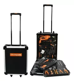 MALETIN 106 PIEZAS LUSQTOFF con taladro percutor 710 watts en internet