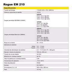 SOLDADORA ROGUE MIG EM210+REG+ALAMBRE +TORCHA - comprar online