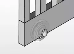 RUEDA ACERO C/RULEMAN 90MM X 2 UNI - comprar online