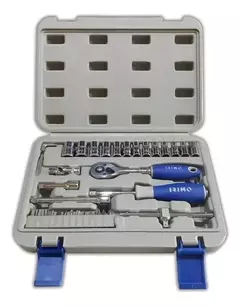 caja de bocallaves y accesorios enc 1/4 35 piezas