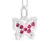 Colar Infantil Borboleta Cor Pink