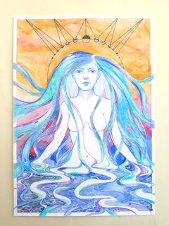 Lady into water - tienda online