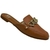 Sapatilha Mule Moleca camel