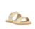 Rasteira Moleca Tira Grossa Feminina - Dourado - comprar online