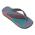 Chinelo Anabela Dedo Mundoflex Pink Verde Água - comprar online