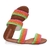 Rasteira Baixo Multicolor Casual - comprar online