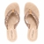 Chinelo Beira Rio Confort Tira Poá - Caramelo - comprar online