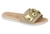 Chinelo dourado beira rio - comprar online