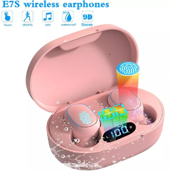 Fones de ouvido sem fio E7S TWS, fones de ouvido Bluetooth 5.0 HIFI Lossless - nerdtec