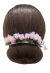 Porta coque flores de tecido - Modelo Peasant - comprar online