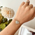 Pulseira Gravatinha Coração Cravejado - comprar online